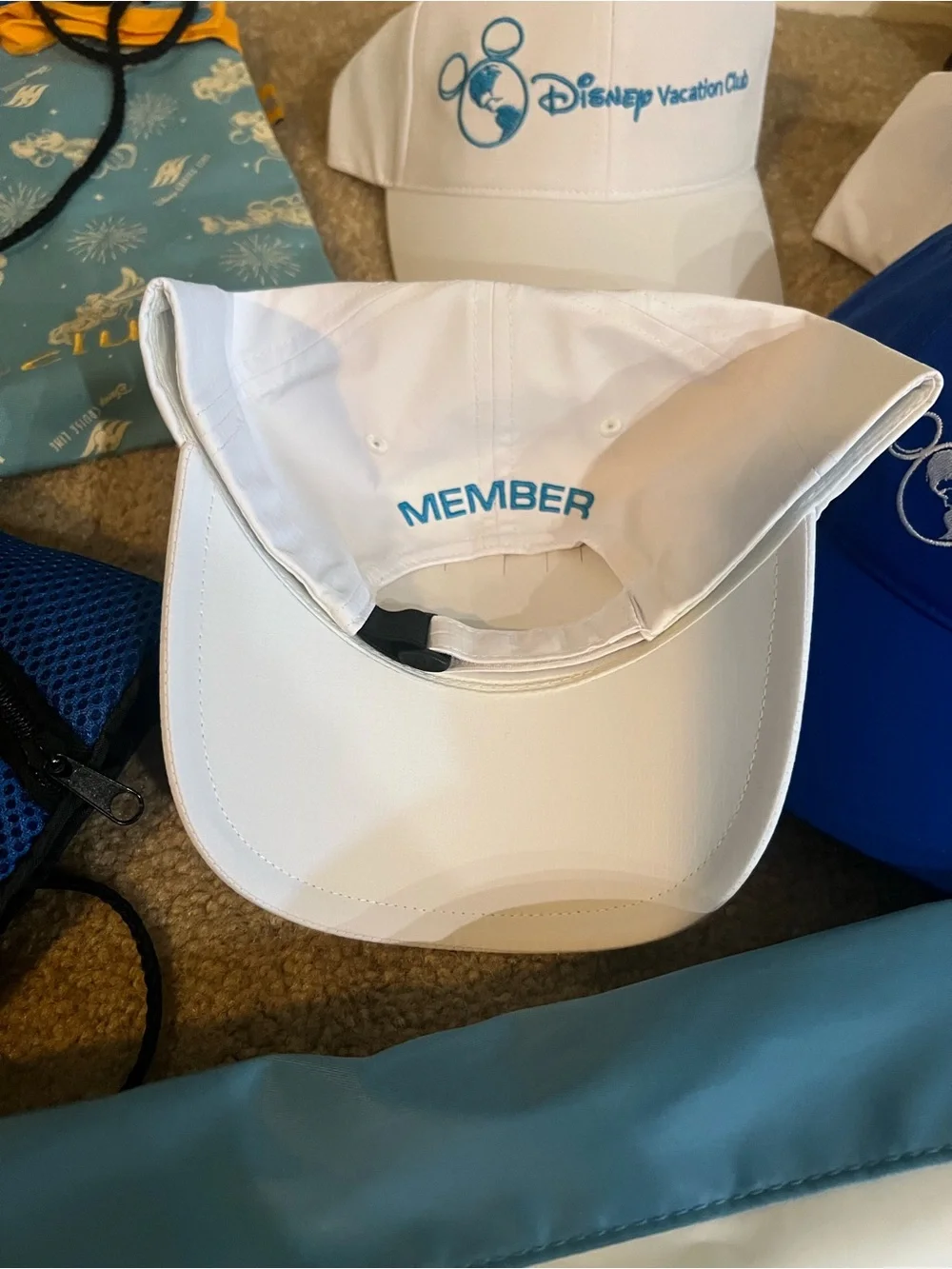 Disney Vacation Club Swag NEW - hats, wet/dry bag, beach bag, sling bag, lanyard